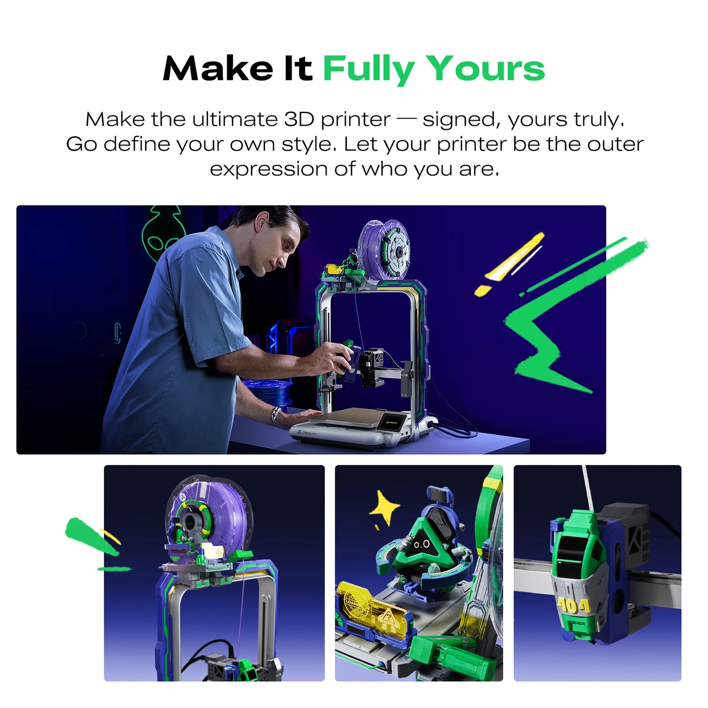 Creality Ender-3 V4 FDM Combo 3D Printer