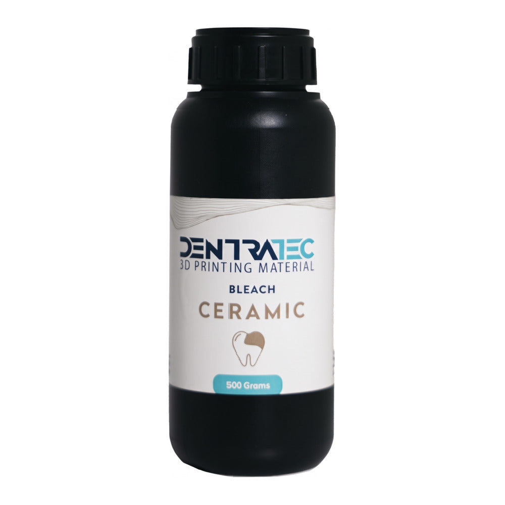Dentratec Ceramic resin, shade Bleach, 500 g bottle