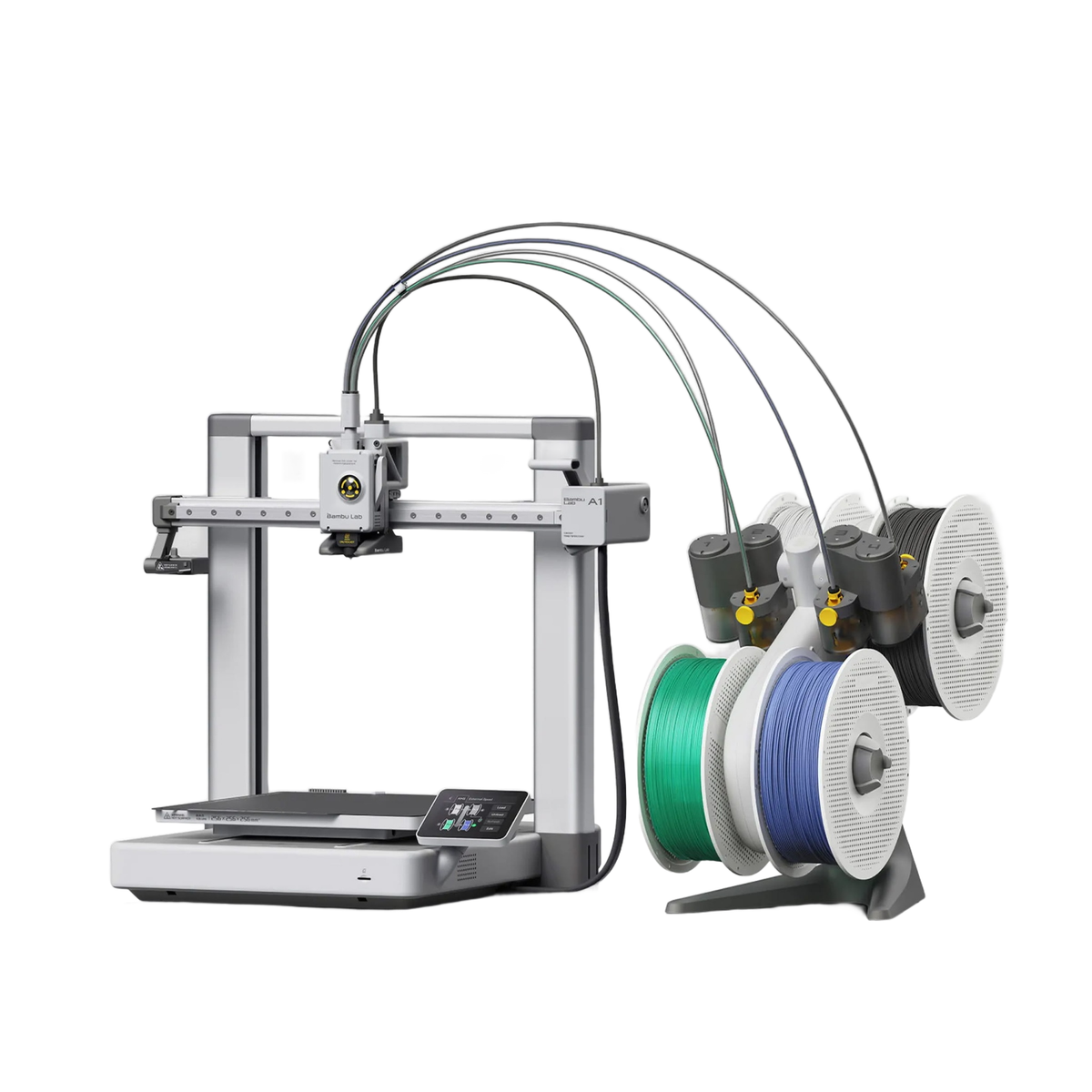 Bambu Lab A1 Combo FDM 3D printer with the AMS lite