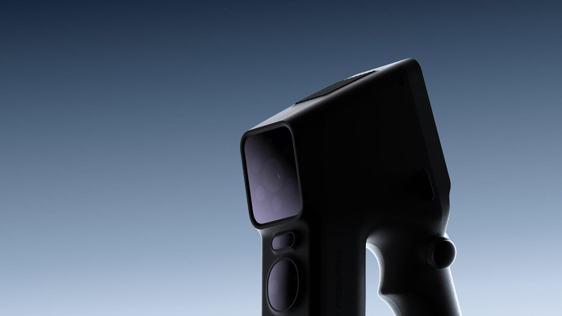 Bambu Lab S1 3D Scanner front window with camera lenses