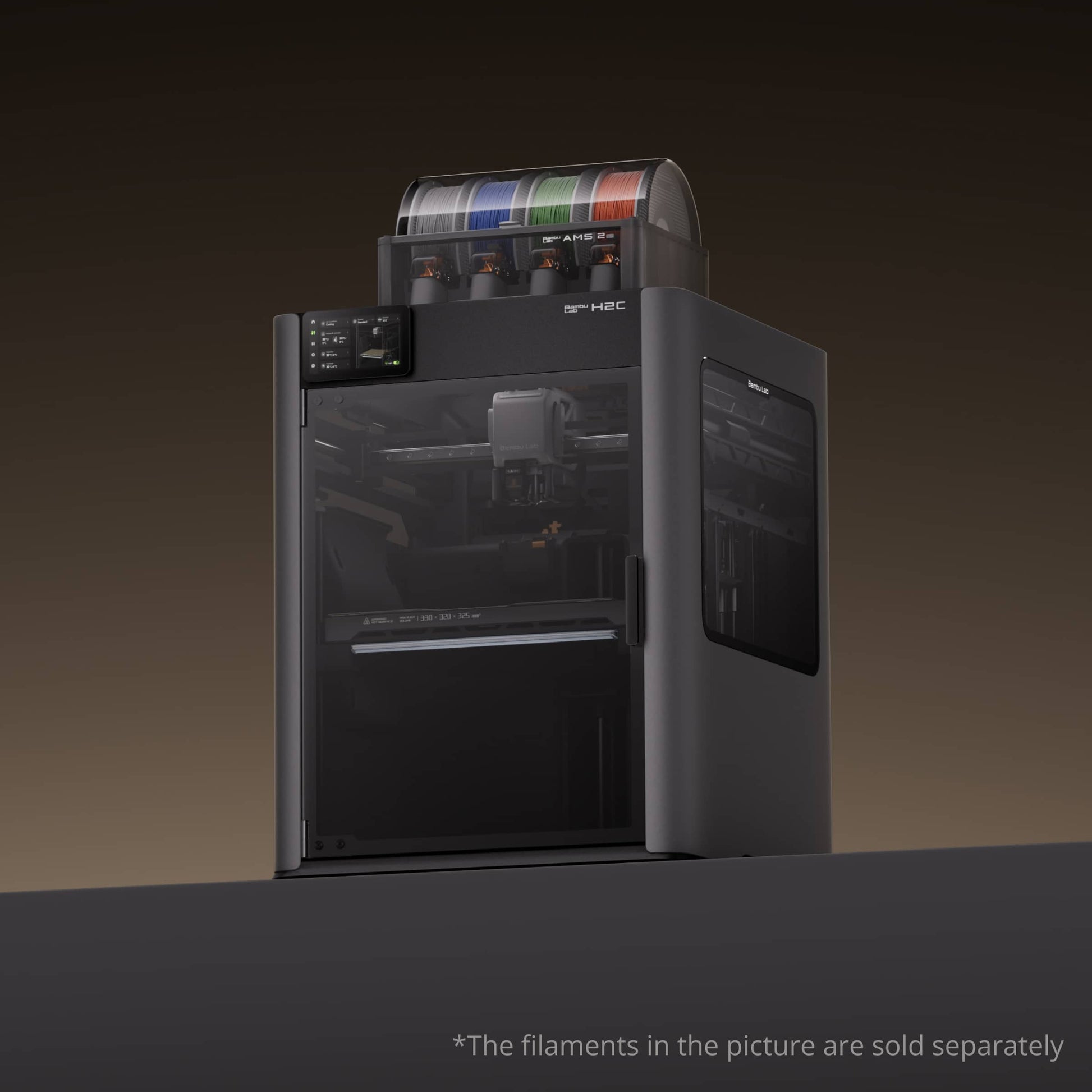 Bambu Lab H2C Combo FDM 3D Printer