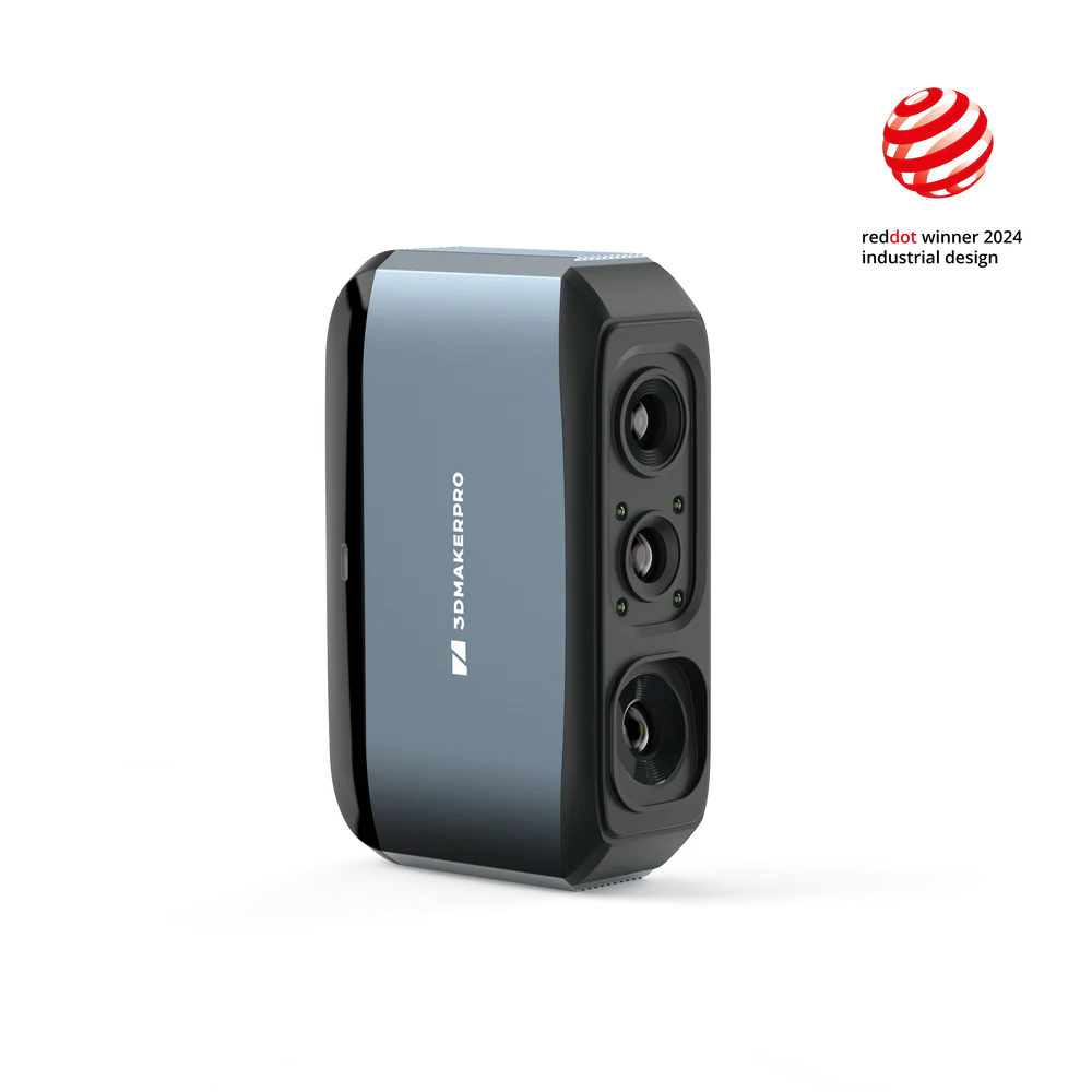 3DMakerpro Moose 3D Scanner — Red Dot Award 2024 winner, 0.03mm accuracy