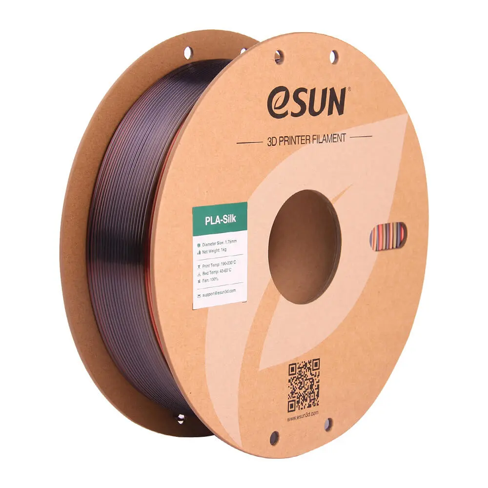 eSUN PLA Silk Rainbow Filament - Image 2
