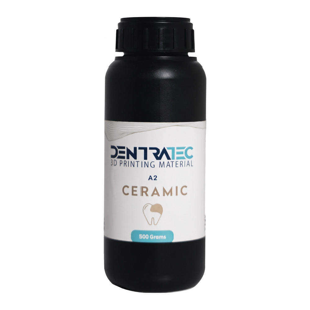 Dentratec Ceramic resin, shade A2, 500 g bottle