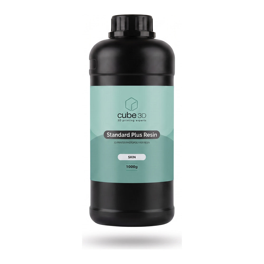 Cube 3D Standard Plus Resin 1kg bottle, Skin