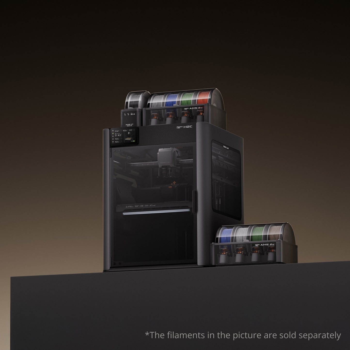 Bambu Lab H2C Combo FDM 3D Printer