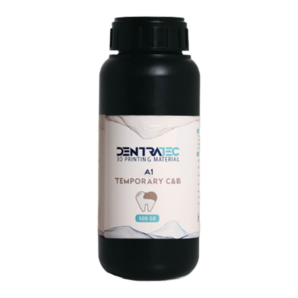 Dentratec Temp C&B V3 resin, shade A1, 500 g bottle