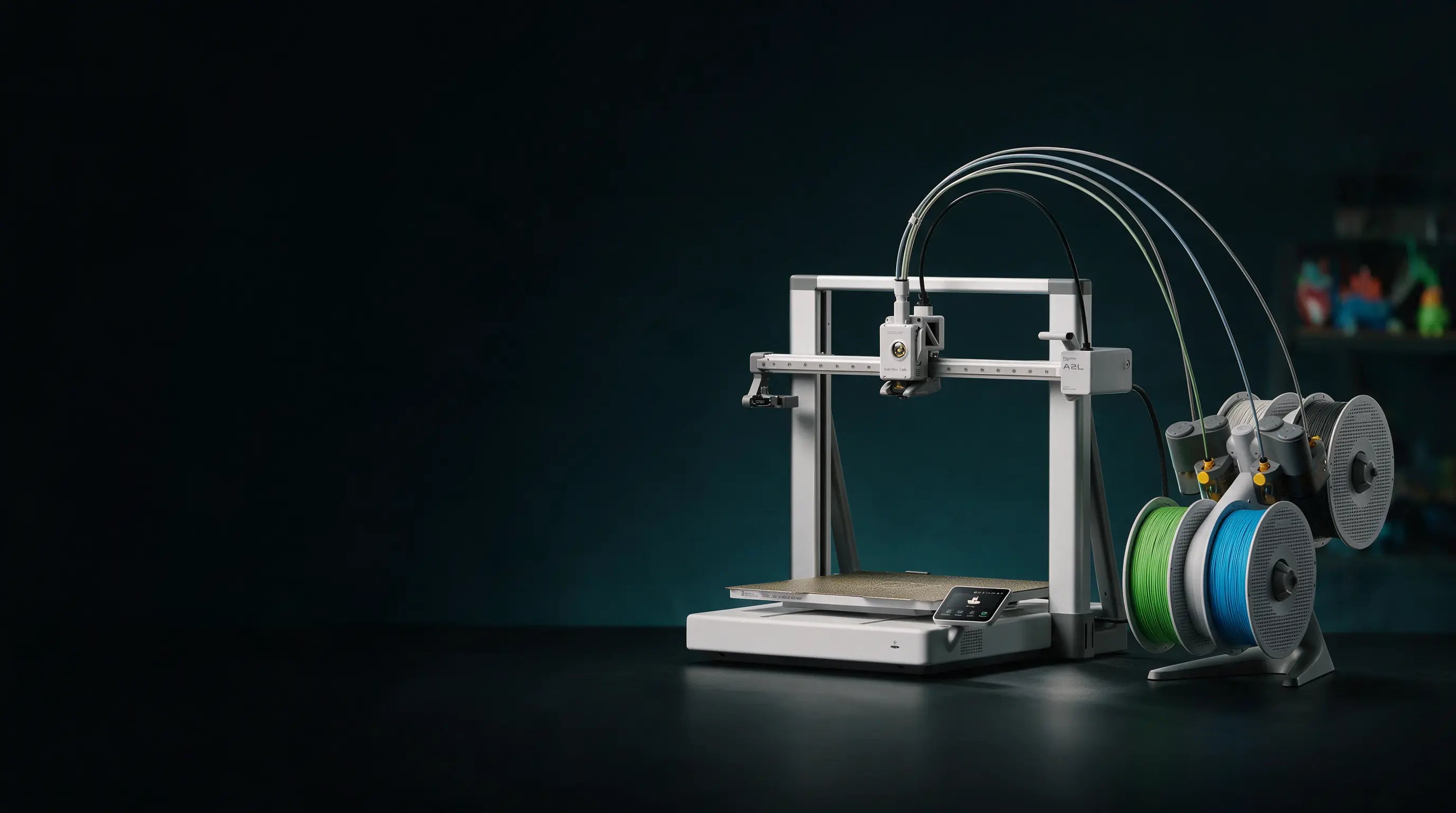 Bambu Lab A2L Combo 3D printer with 4-spool AMS unit - pre-order at Cube 3D, Lebanon's Exclusive Authorized Reseller of Bambu Lab