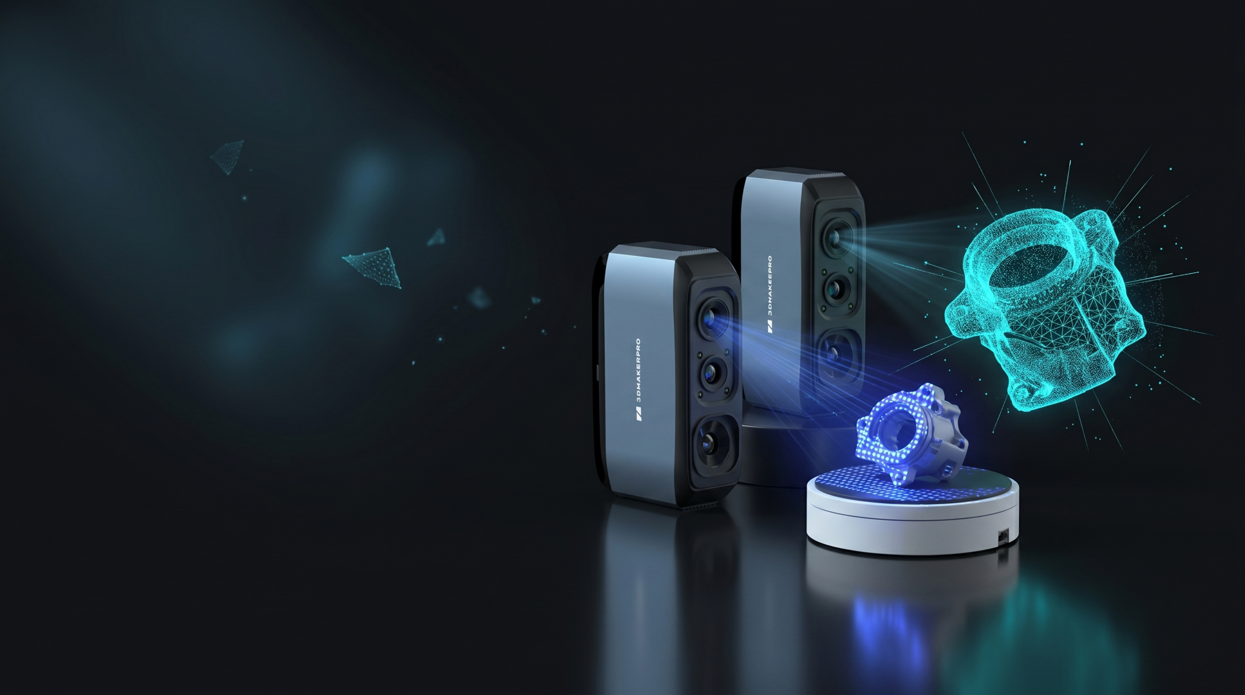 3DMakerpro Moose 3D Scanner lineup