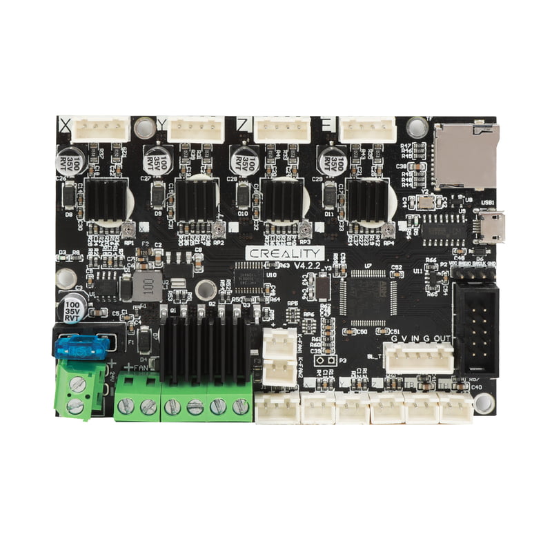 Creality Mainboard V4.2.2 - Silent Board for Ender 3, Ender 5 3D Printers - TMC2208 Driver Creality Mainboard V4.2.2 - Silent Board for Ender 3, Ender 5 3D Printers - TMC2208 Driver
