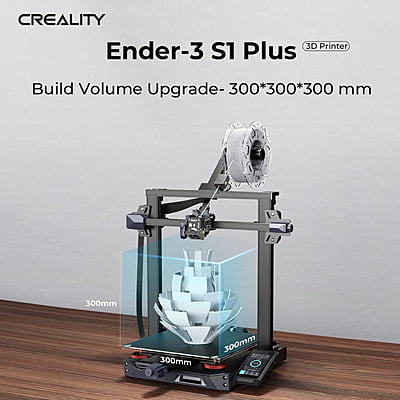 Creality Ender-3 S1 Plus 3D Printer - Build Volume Upgrade and CR Touch Auto-leveling Creality Ender-3 S1 Plus 3D Printer - Build Volume Upgrade and CR Touch Auto-leveling