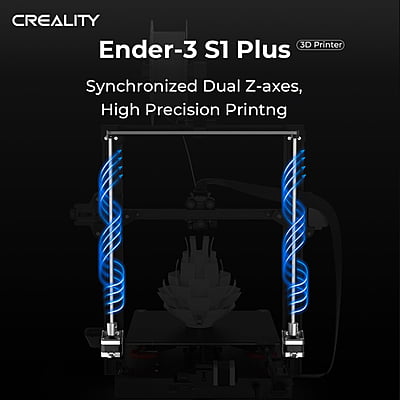 Creality Ender-3 S1 Plus 3D Printer - Build Volume Upgrade and CR Touch Auto-leveling