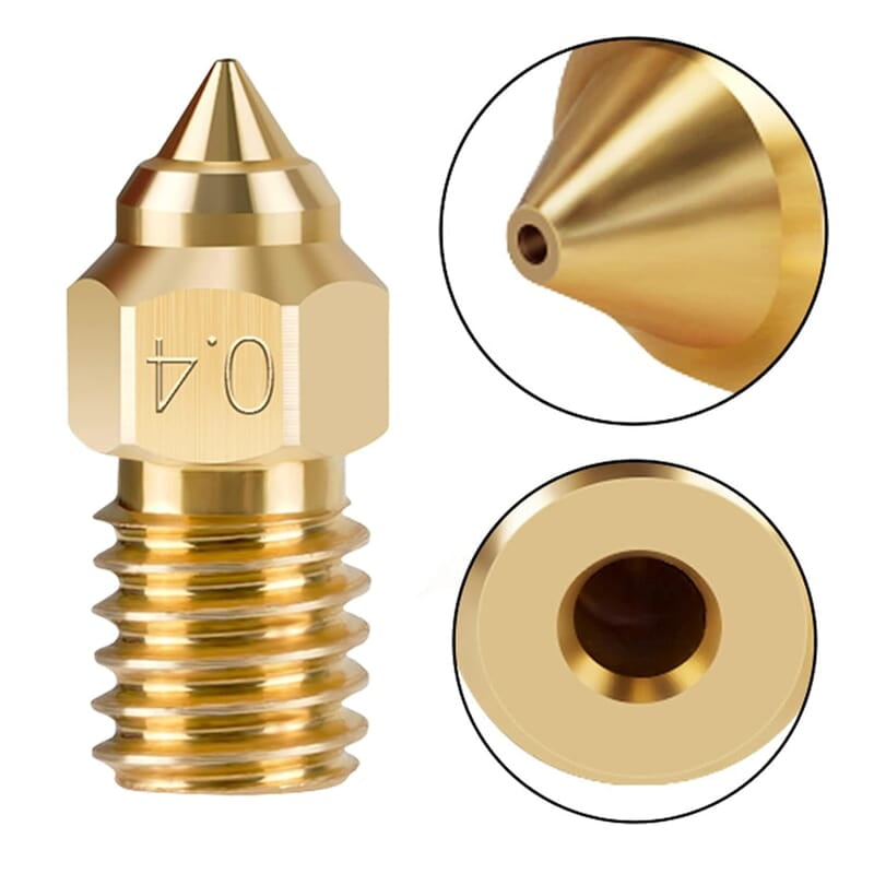 Creality High Speed M6 Nozzle SE-KE Brass 0.4mm