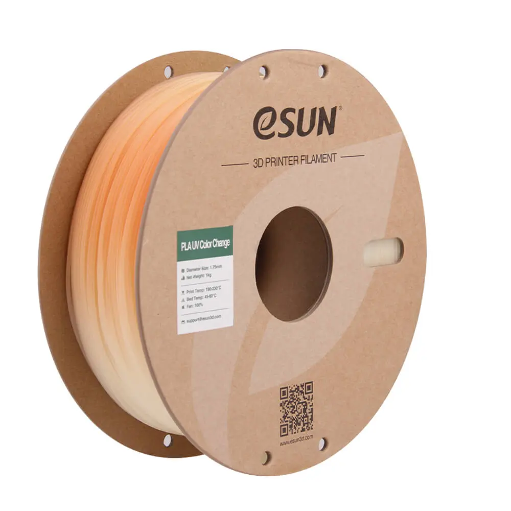 eSUN PLA UV Color Change 1.75mm 1Kg eSUN PLA UV Color Change 1.75mm 1Kg