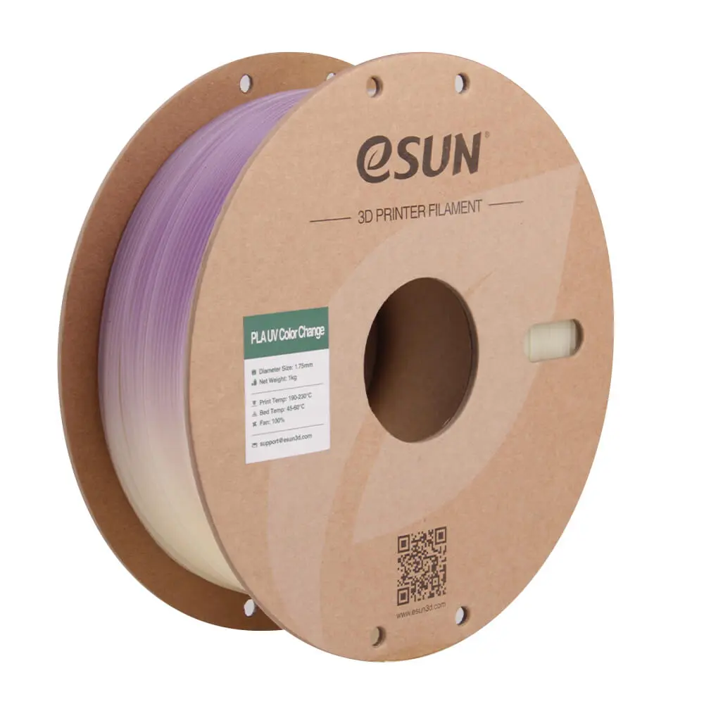 eSUN PLA UV Color Change 1.75mm 1Kg eSUN PLA UV Color Change 1.75mm 1Kg