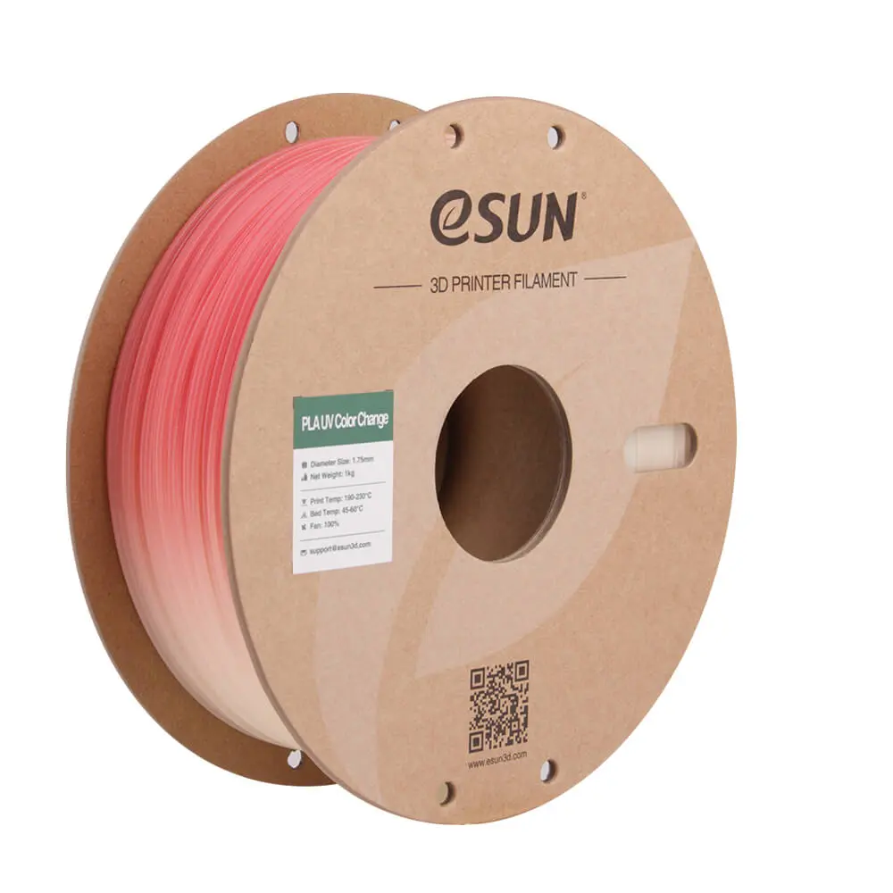 eSUN PLA UV Color Change 1.75mm 1Kg eSUN PLA UV Color Change 1.75mm 1Kg